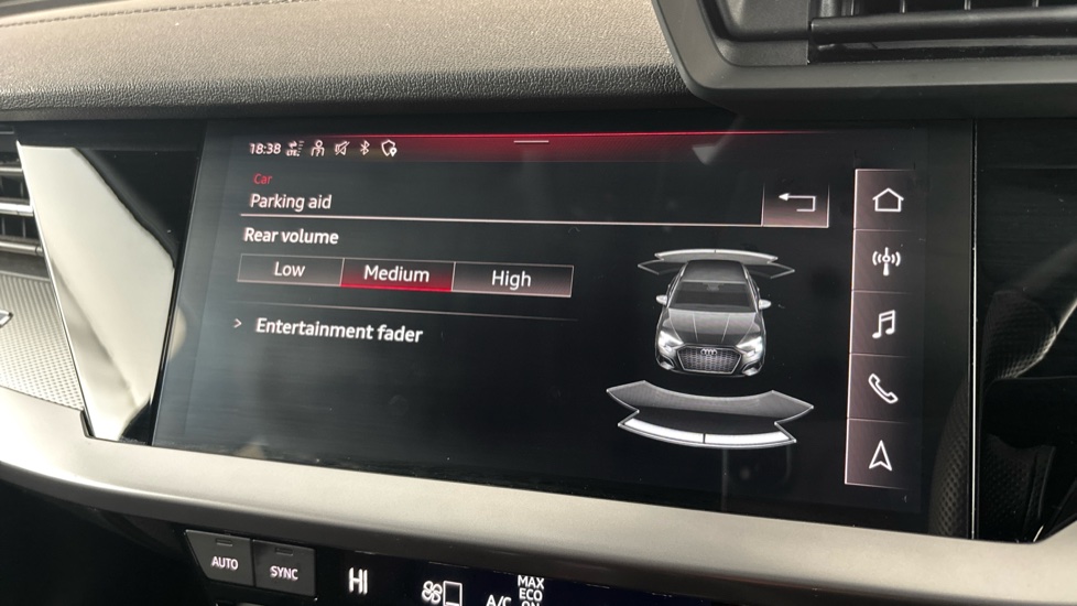 AUDI A3 Rear parking sensors