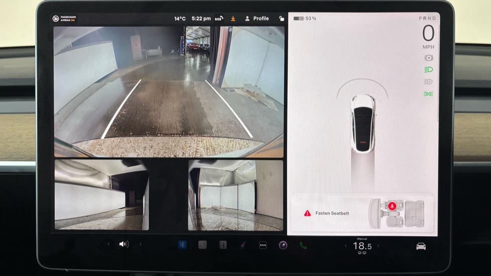 TESLA MODEL Y Reverse camera