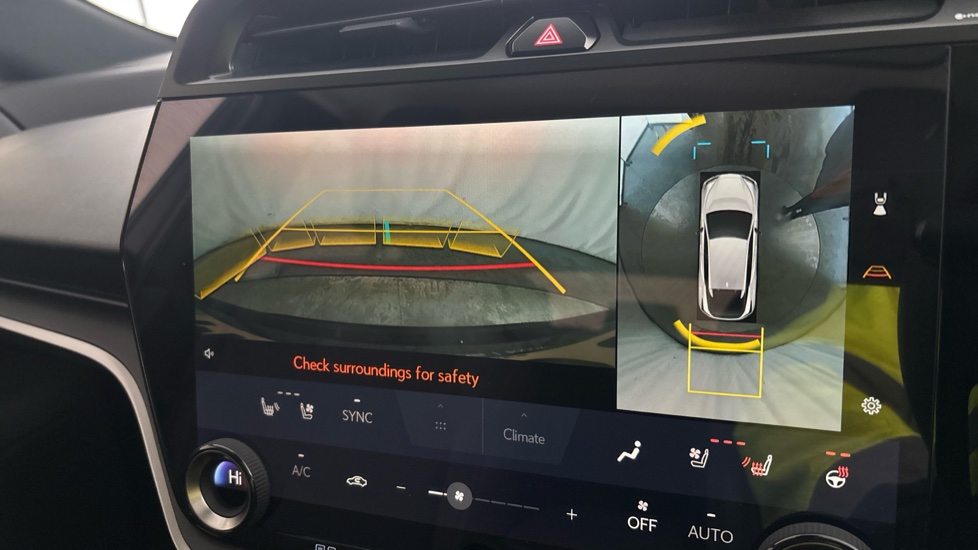 LEXUS RZ reverse camera