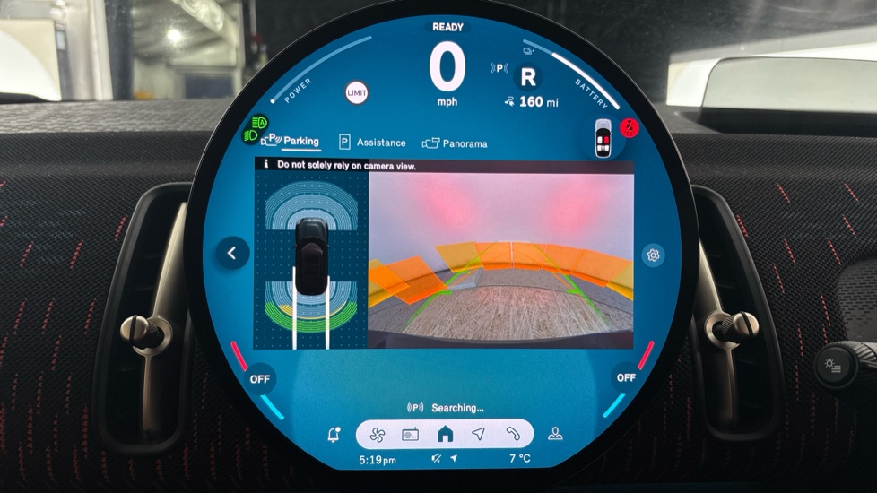 MINI COUNTRYMAN Reverse camera