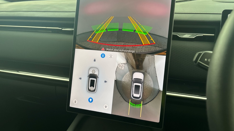 JAECOO 7 reverse camera