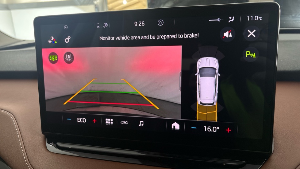SKODA ENYAQ reverse camera
