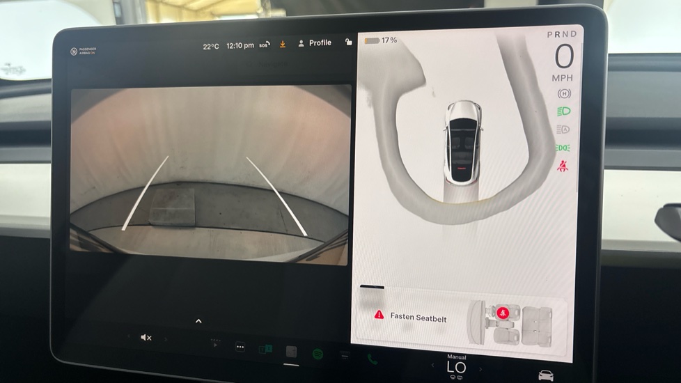 TESLA MODEL Y reverse camera