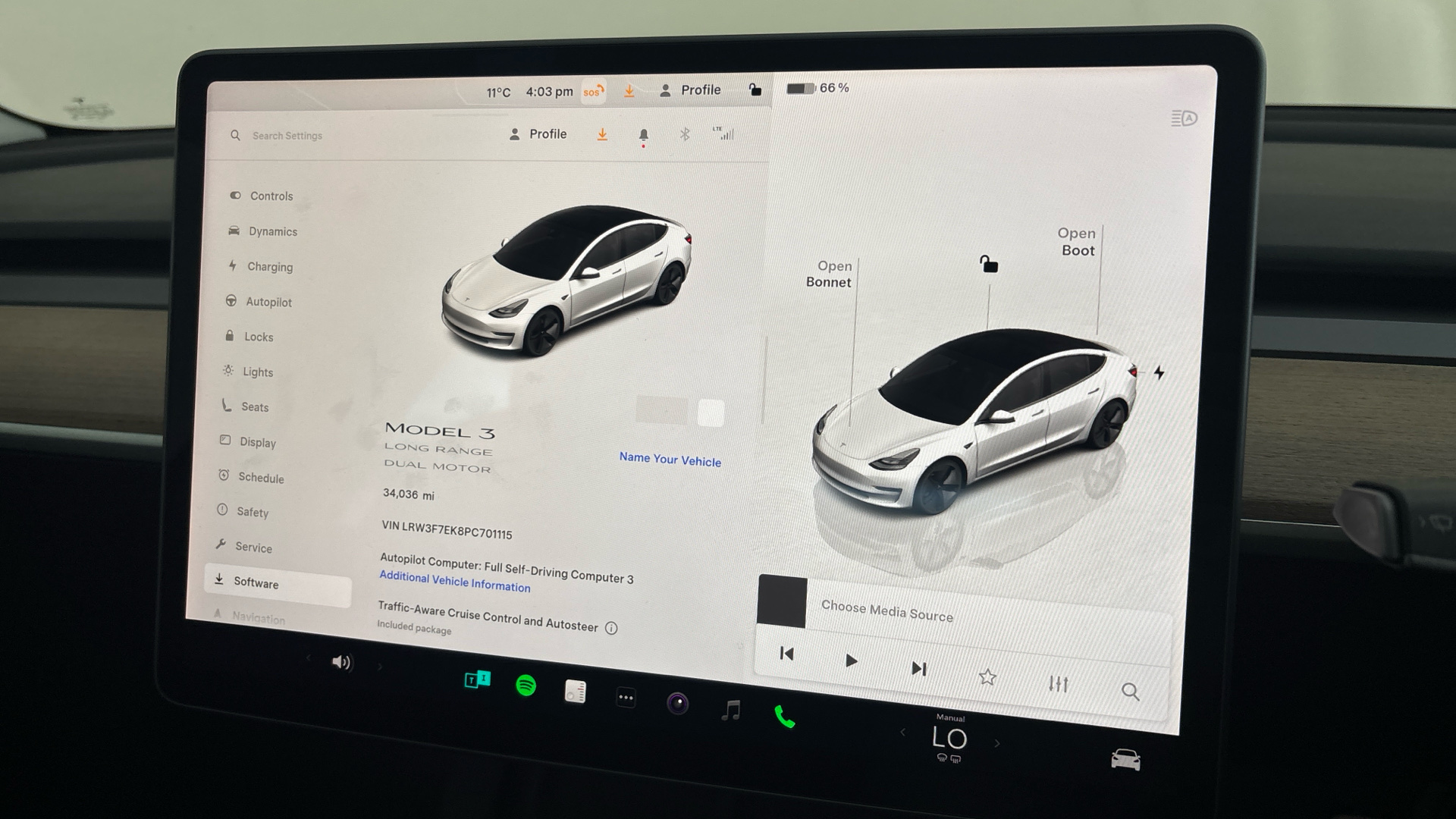 TESLA MODEL 3 MODEL 3 SALOON Long Range AWD 4dr Auto