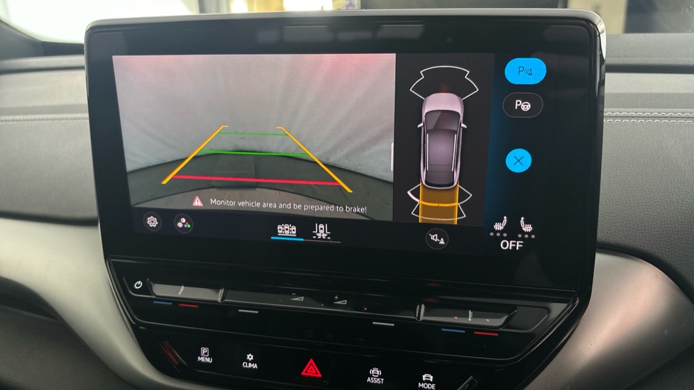 VOLKSWAGEN ID.4 reverse camera