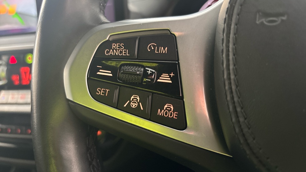 BMW iX3 cruise control