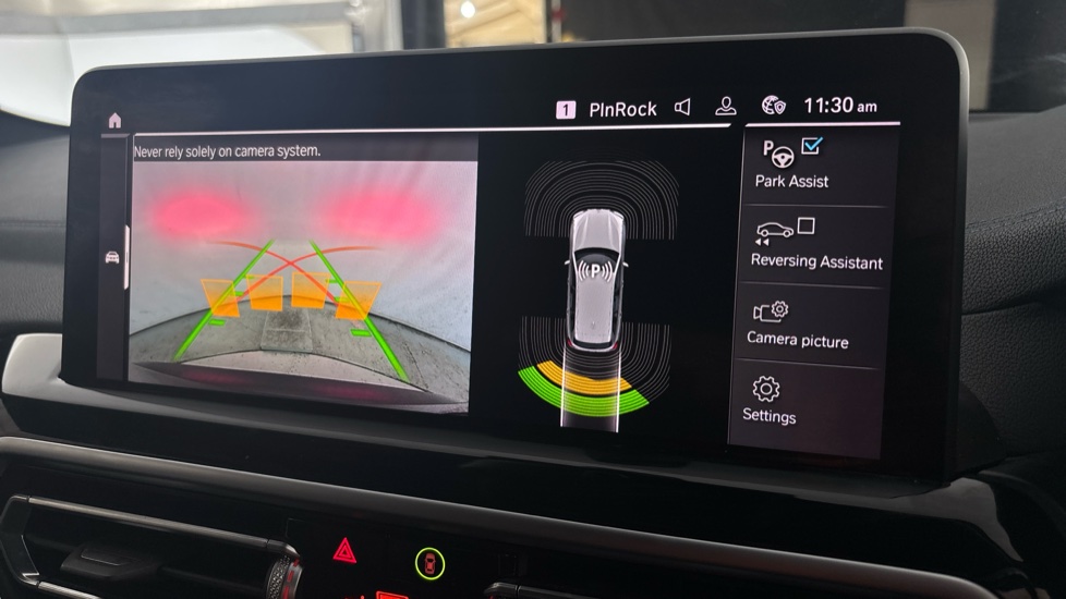 BMW iX3 cruise control