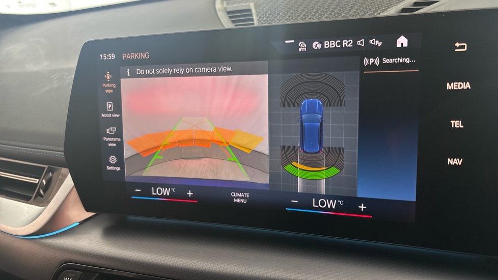 BMW iX1 reverse camera