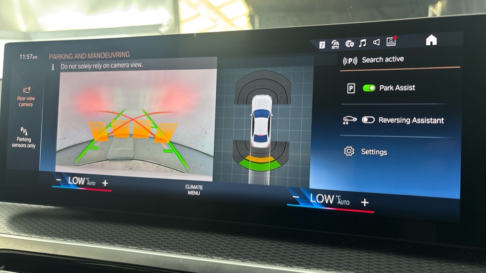 BMW 3 SERIES Reverse camera