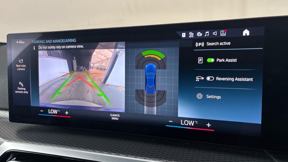 BMW 3 SERIES Reverse camera
