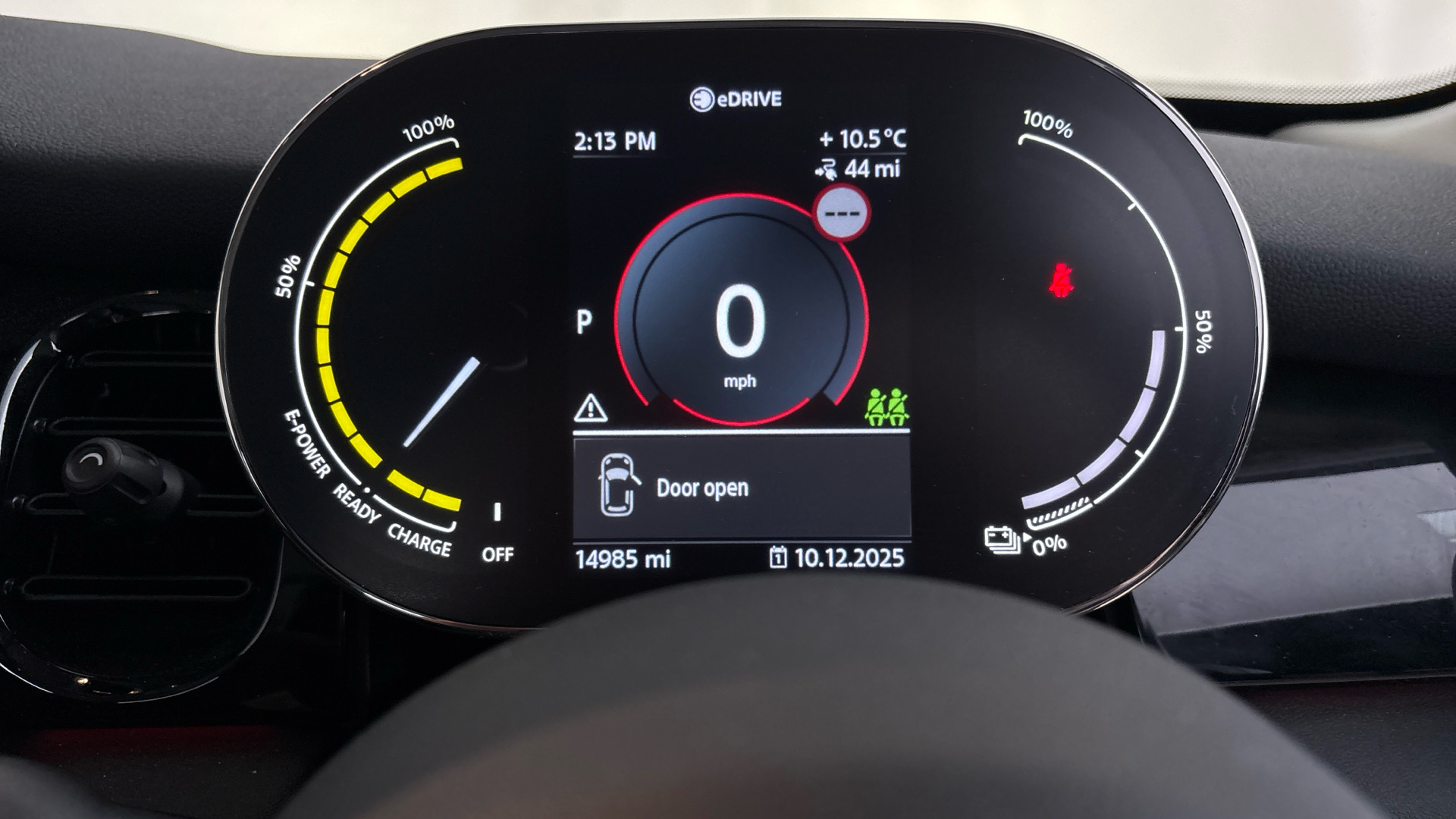 4021004 135kW Cooper S Level 1 33kWh 3dr Auto