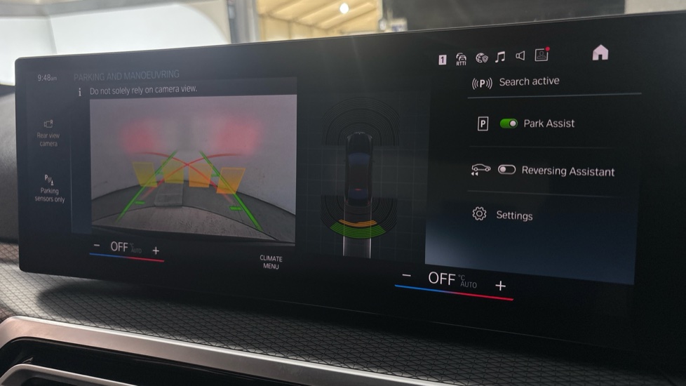 BMW 3 SERIES Reverse camera