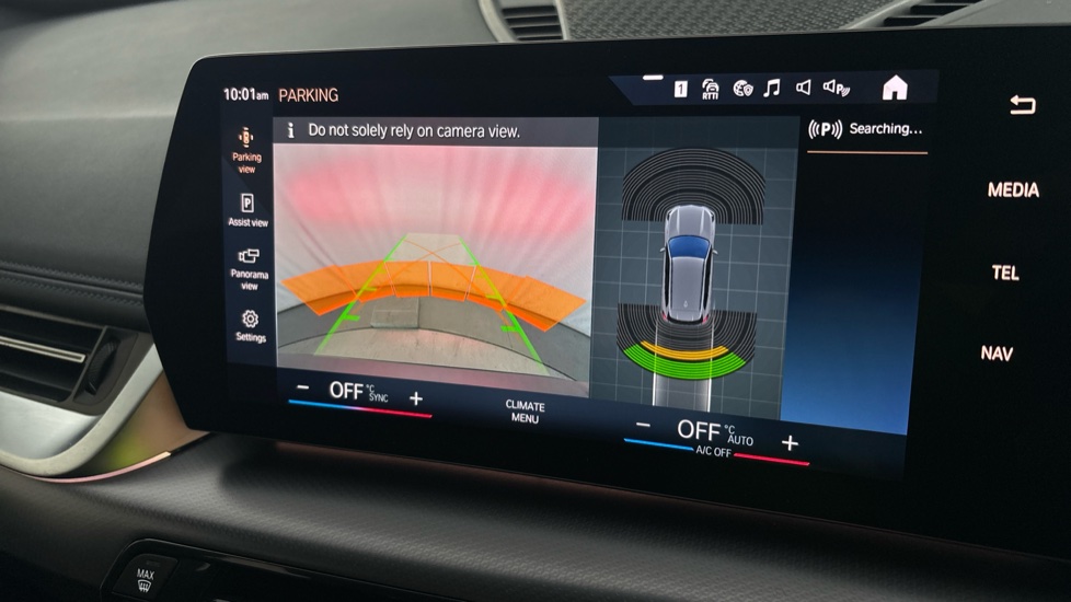 BMW iX1 reverse camera