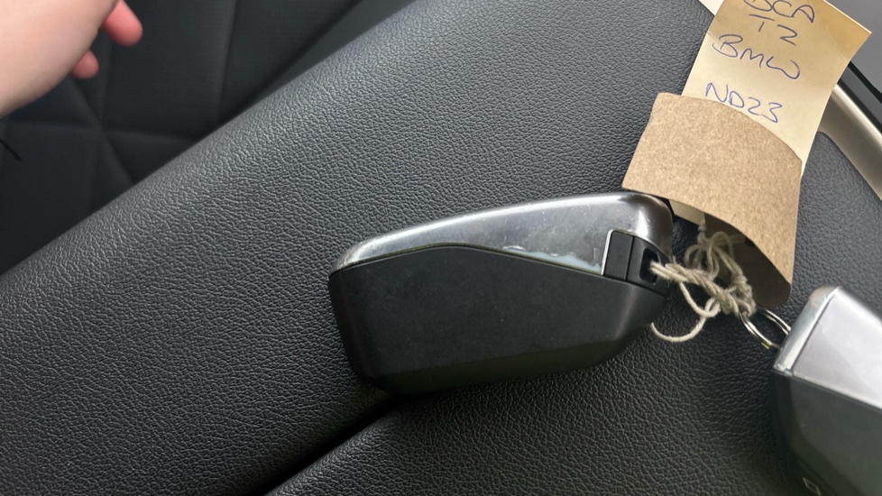 BMW iX key worn
