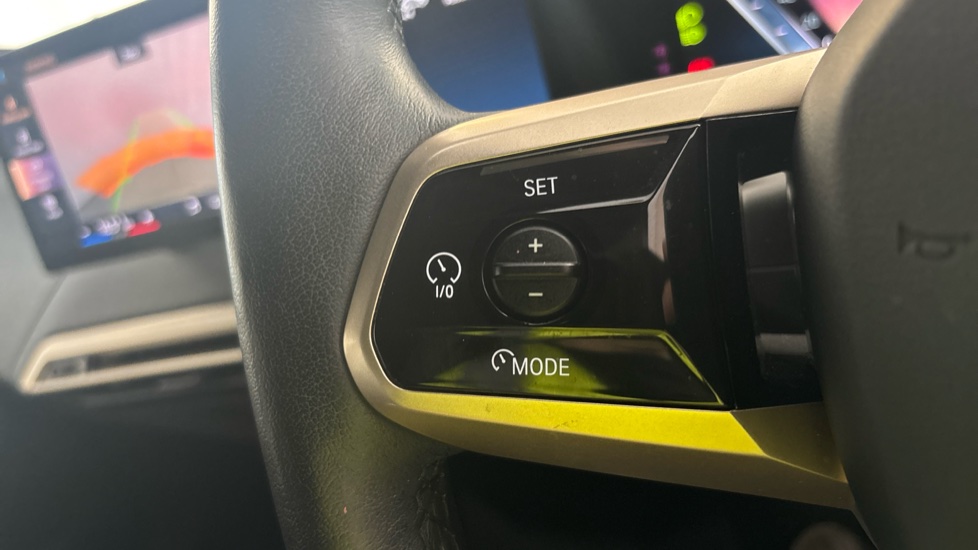 BMW iX cruise control