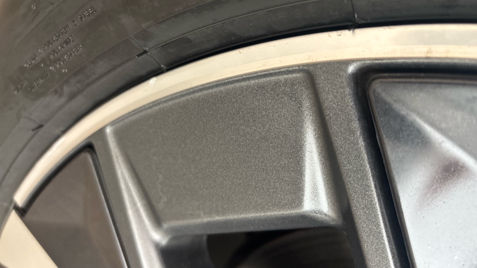 BMW iX scuff