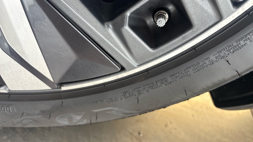 BMW iX scuff