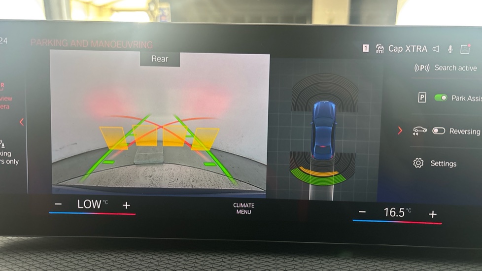 BMW 3 SERIES reverse camera