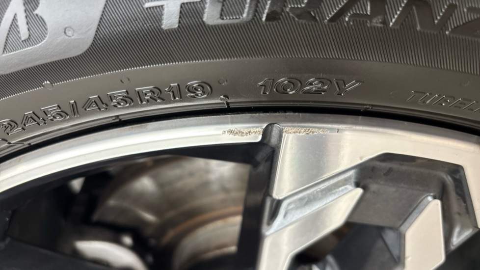 BMW iX1 scuff