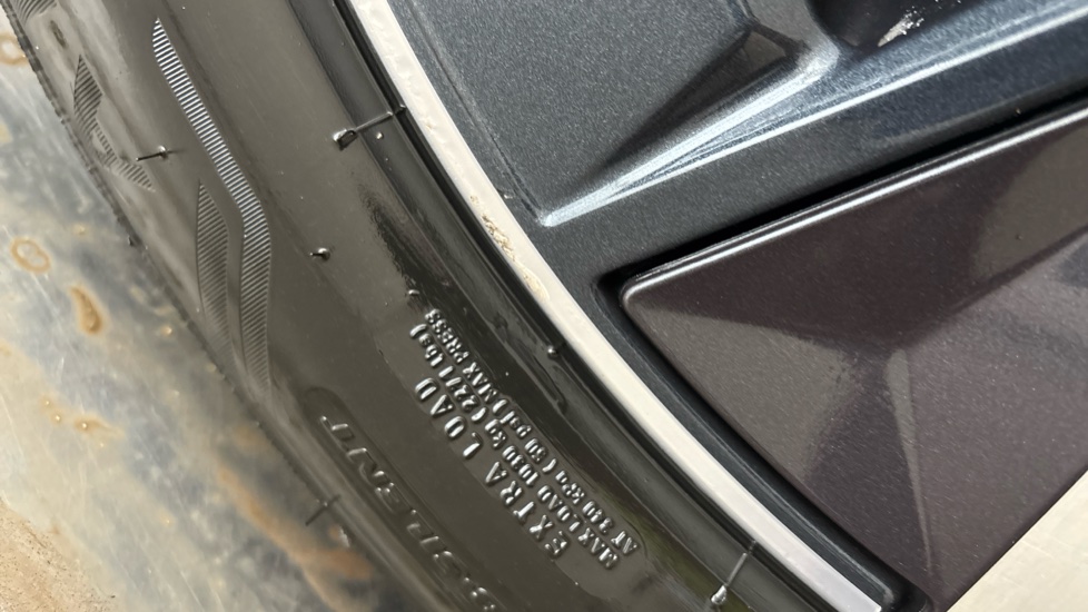 BMW iX scuff