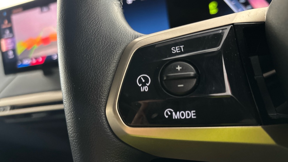BMW iX cruise control