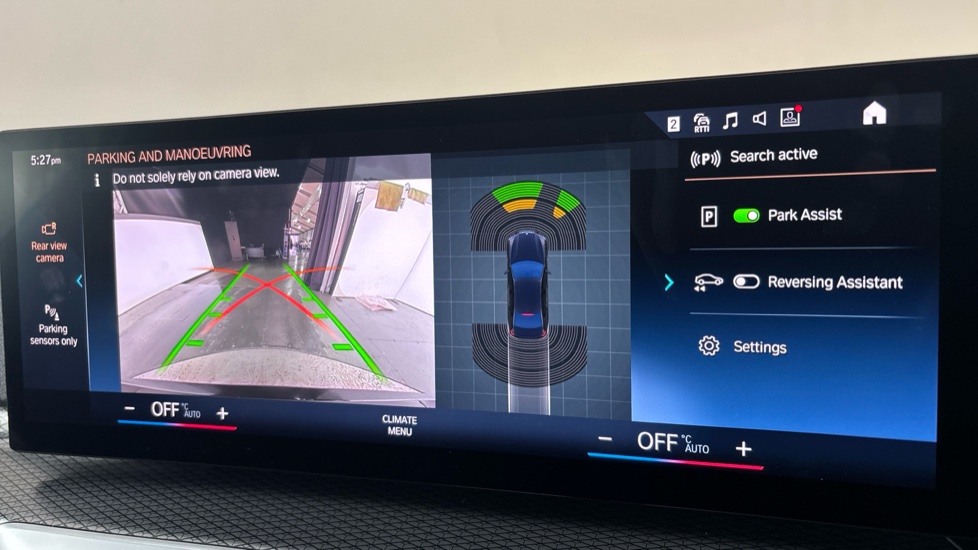 BMW 3 SERIES Reverse camera