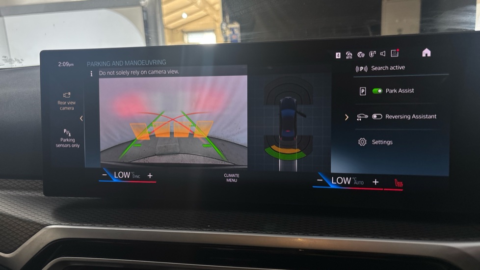 BMW 3 SERIES reverse camera