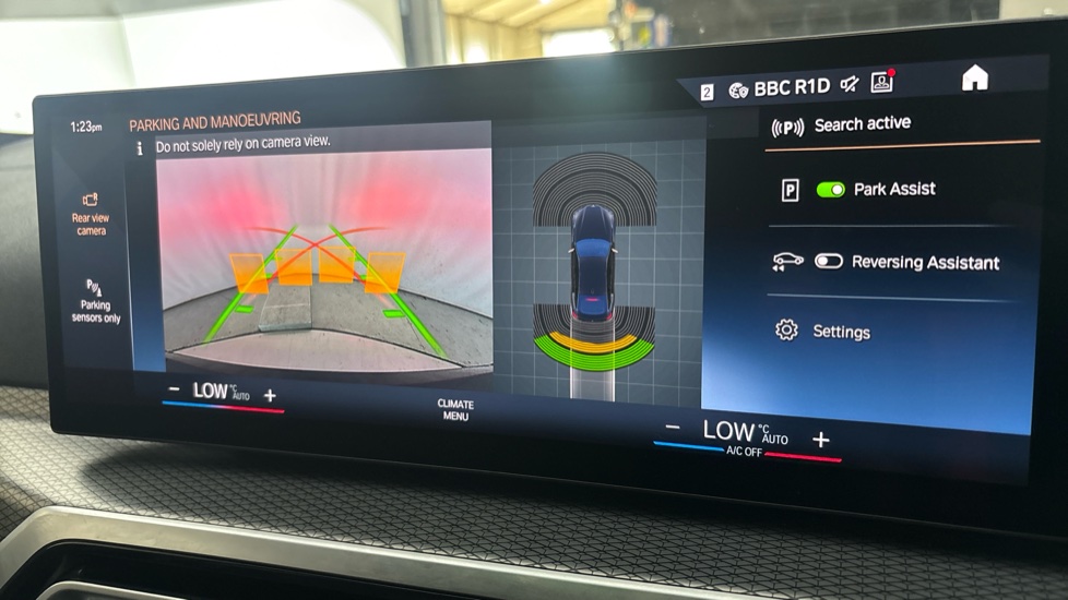 BMW Ix3 Reverse camera