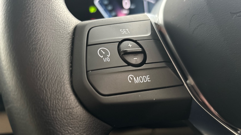 BMW iX1 cruise control