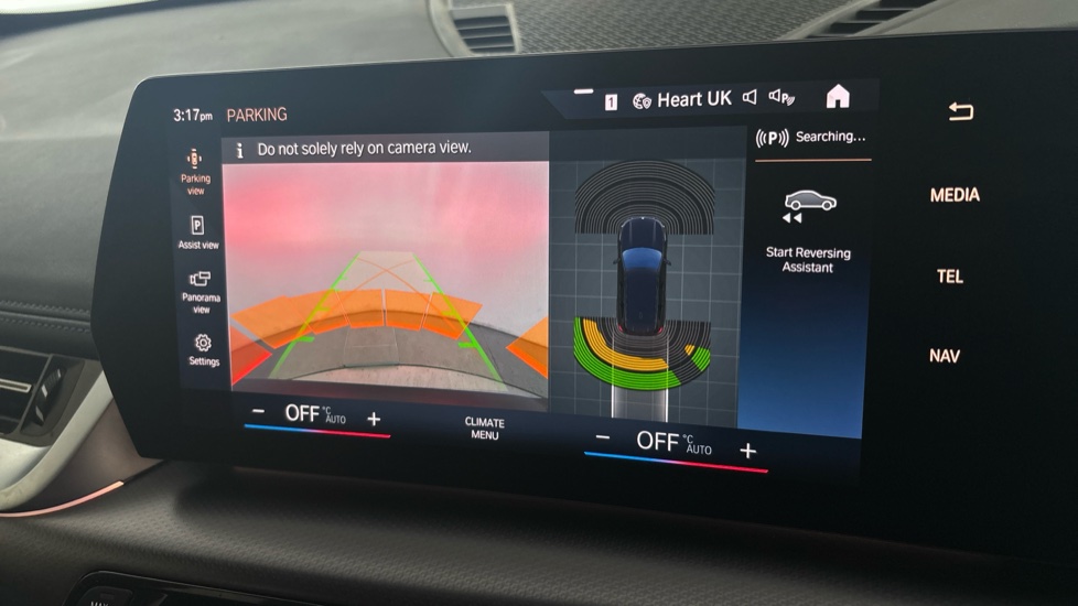 BMW iX1 reverse camera