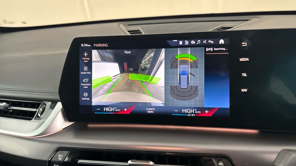 BMW iX1 reverse camera