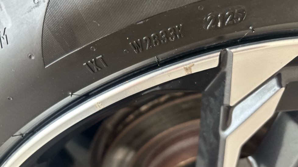 BMW iX1 scuffs