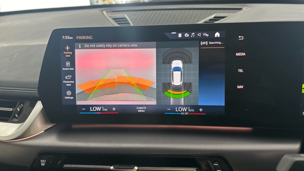 BMW iX1 reverse camera