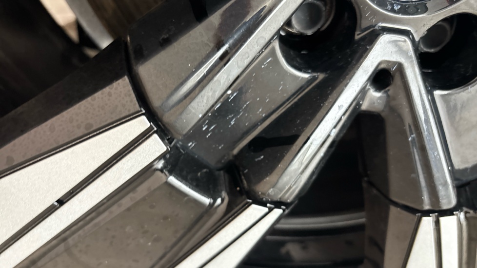 BMW iX3 scuff