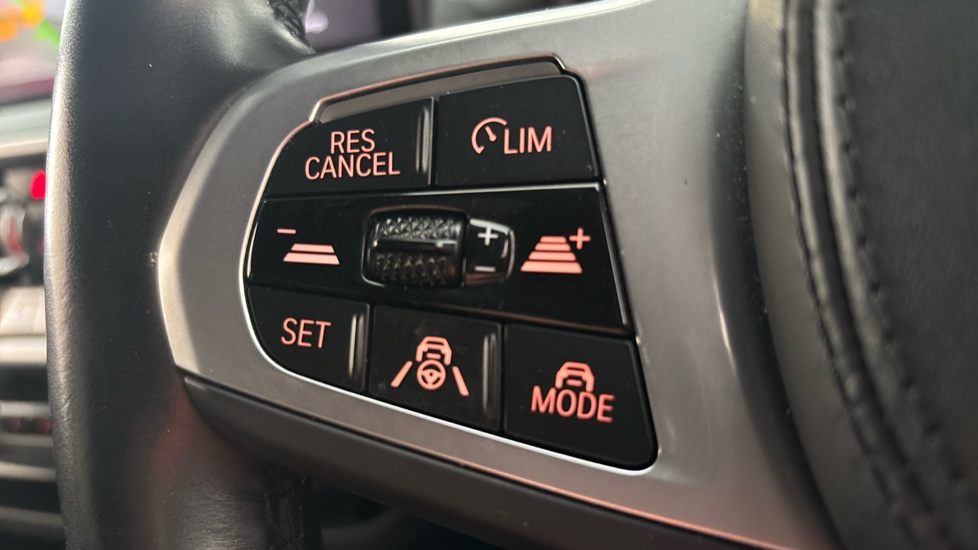 BMW iX3 cruise control