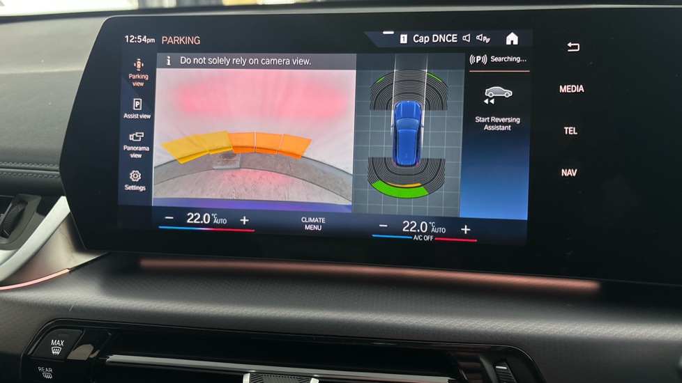 BMW iX1 reverse camera