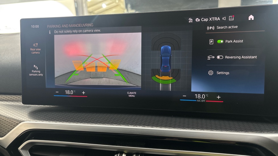 BMW 3 SERIES reverse camera
