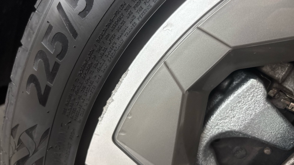 BMW iX1 scuff