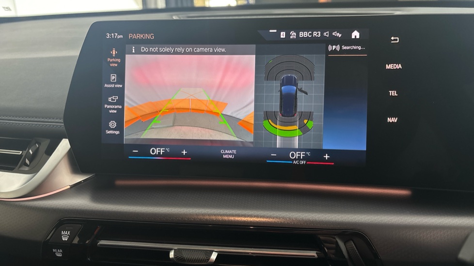 BMW iX1 reverse camera