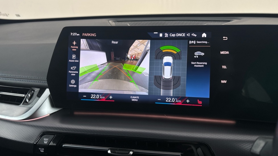 BMW iX1 reverse camera