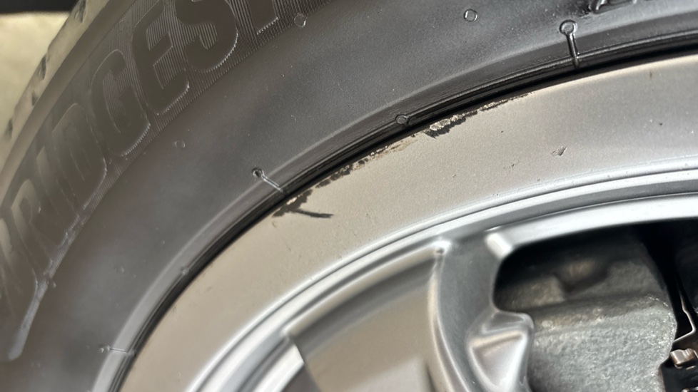 BMW iX1 scuff