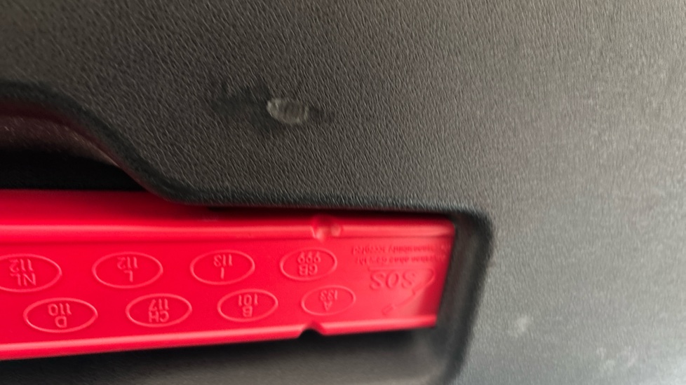BMW iX1 scuff