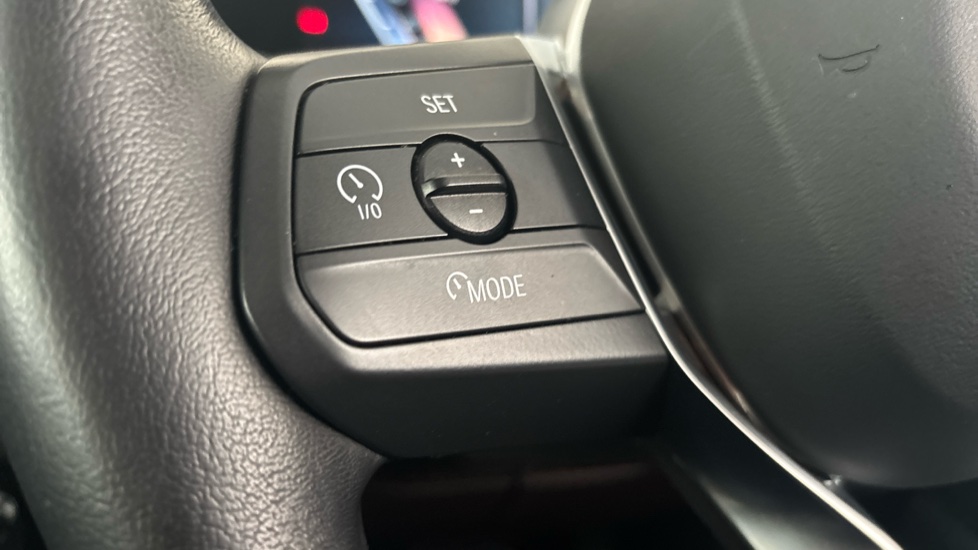 BMW iX1 cruise control