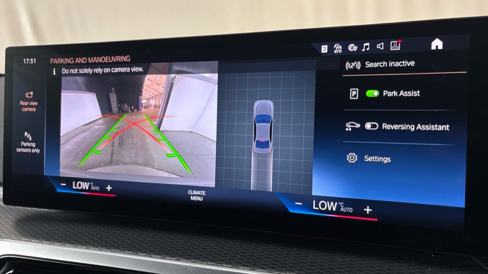 BMW 3 SERIES Reverse camera