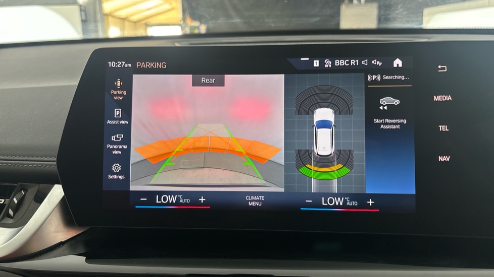 BMW iX1 reverse camera