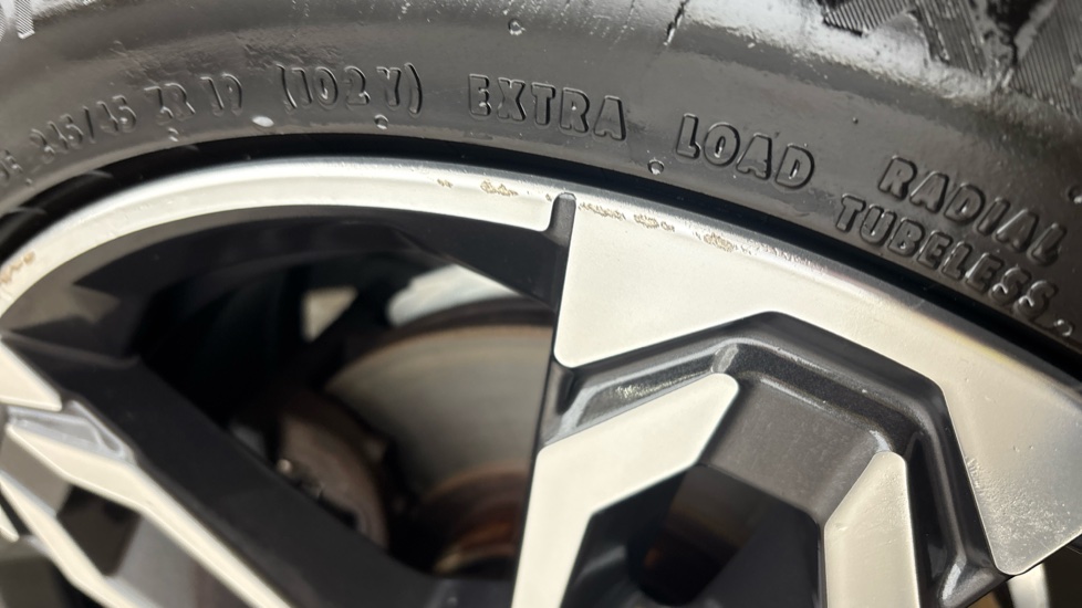 BMW iX1 scuffs