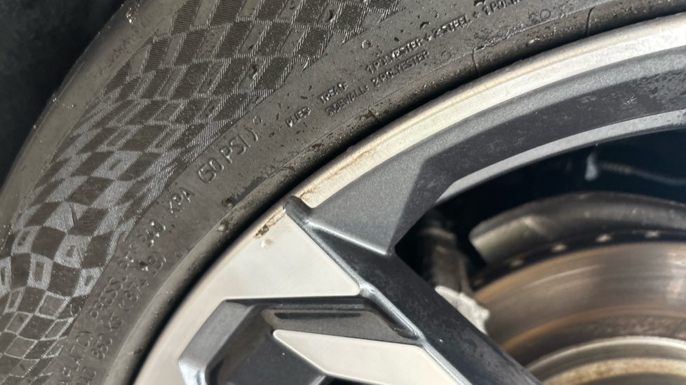 BMW iX1 scuff