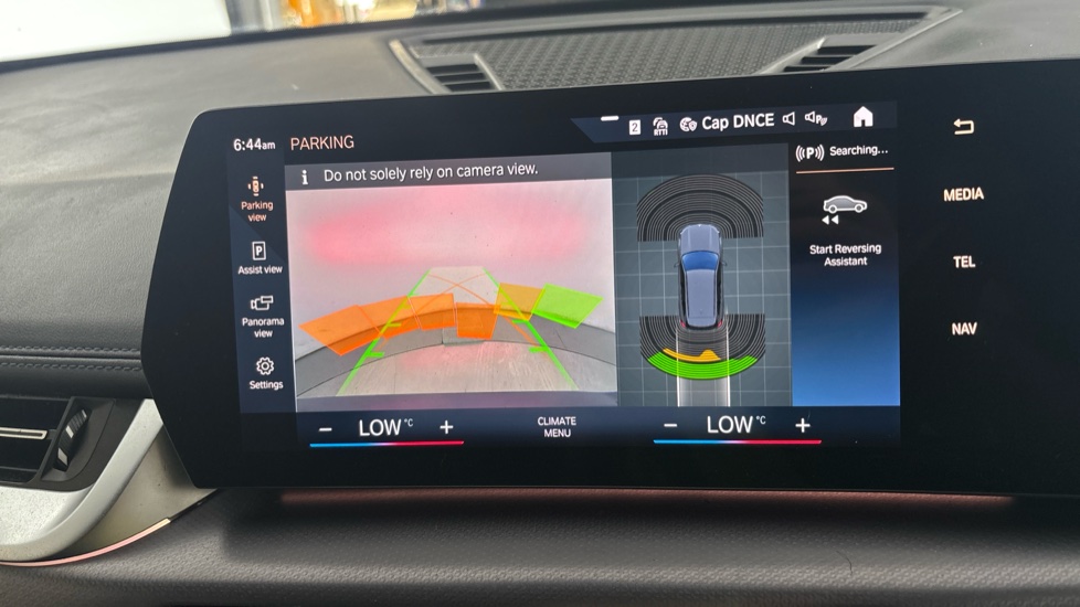BMW iX1 reverse camera