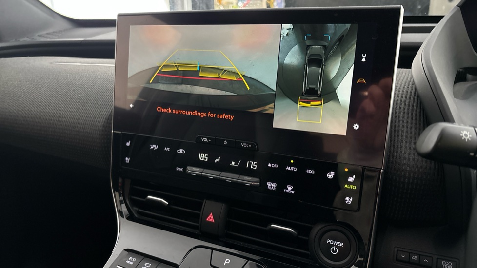 TOYOTA BZ4X reverse camera