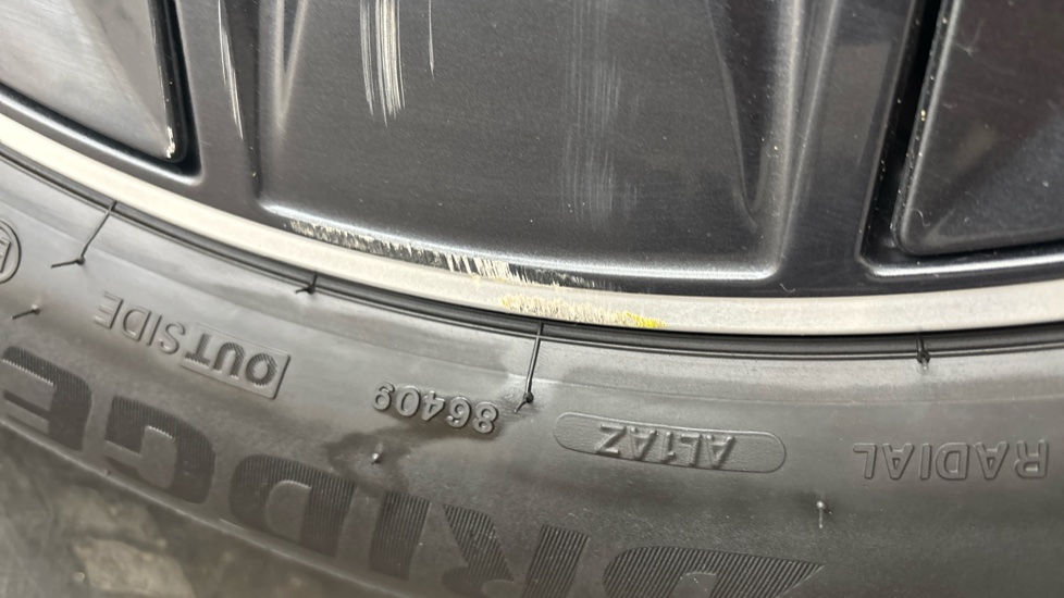 BMW iX scuff